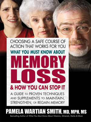 cover image of What You Must Know About Memory Loss and How You Can Stop It